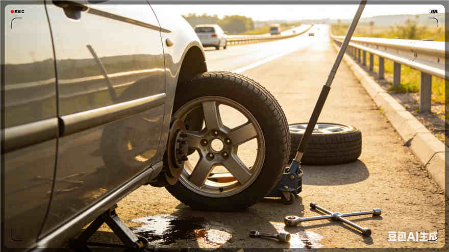 盐都区高速公路扎胎-汽车流动补胎